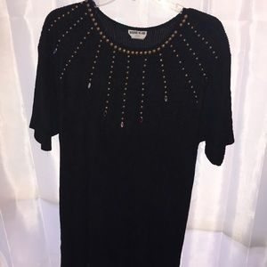 Bonnie Blair Ladies Blouse XXL Black